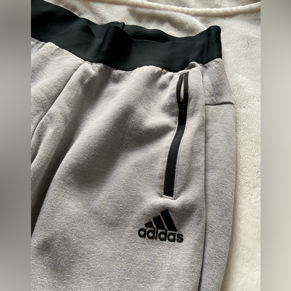 Gray Adidas Joggers